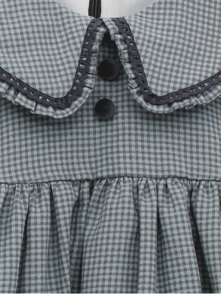 Vestido bebé nena cadros