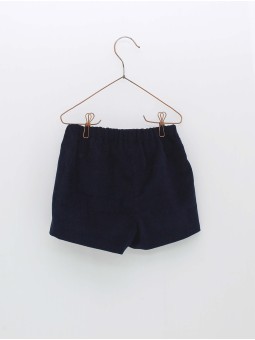 Pantalón corto pana