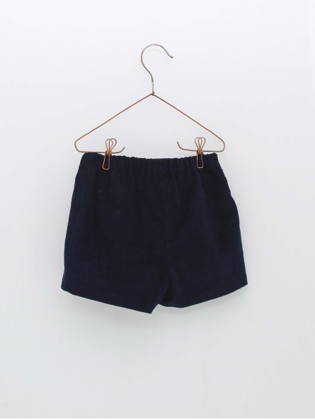 Pantalón corto pana