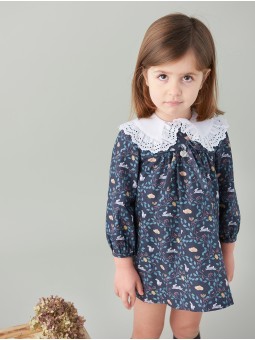 Vestido bebé nena estampado