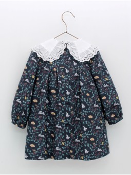 Vestido bebé nena estampado