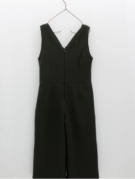 Sweatshirt fabric dungarees