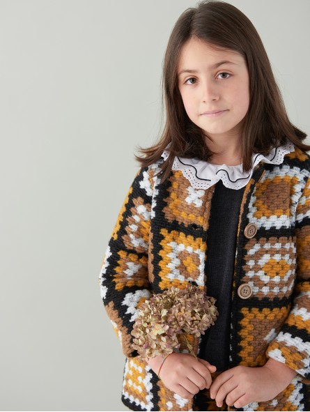 Patchwork coat