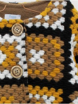 Patchwork coat