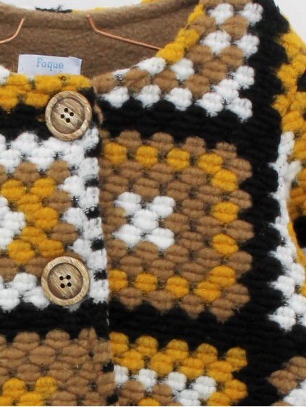 Patchwork coat