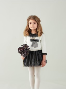 Tulle sweater