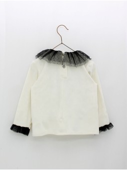 Tulle sweater