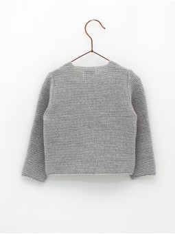 Garter stitch jacket