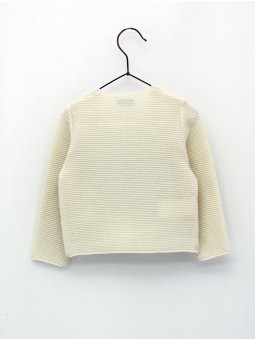 Garter stitch jacket