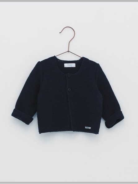 Garter stitch jacket