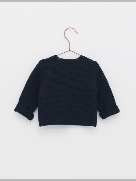 Garter stitch jacket