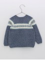 Camisola jaspeado com greca