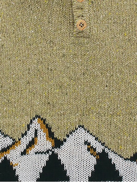 Camisola com capucha e greca