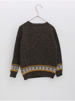 Camisola desenho tipi e greca