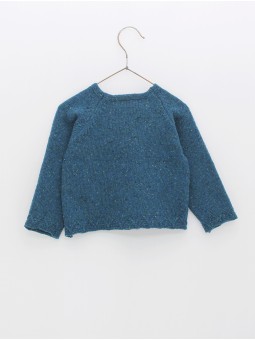 Long flecked jacket