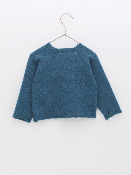 Long flecked jacket