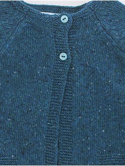 Long flecked jacket