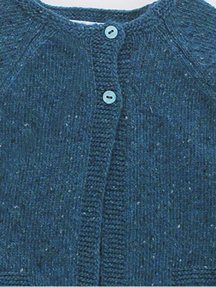 Long flecked jacket