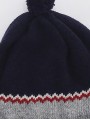 Gorro com greca e pompón