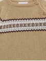 Boy’s jumper with fretwork