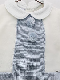 Conjunto niño de punto bicolor