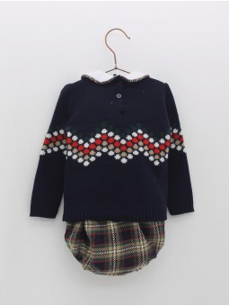 Conjunto menino Tartán