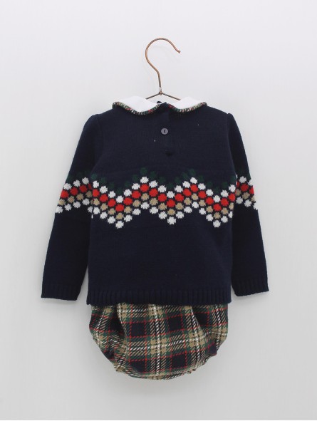 Conjunto menino Tartán
