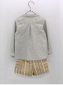 Conjunto pantalón e camisa estrellitas