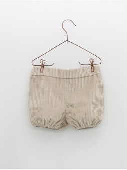 Pantalón com borrachas de pana