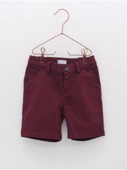 Pantalón curto loneta