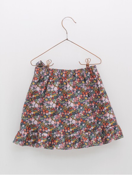 Saia estampado floral