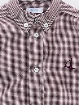 Camisa pescoço camisero Garden