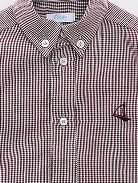 Camisa pescoço camisero Garden