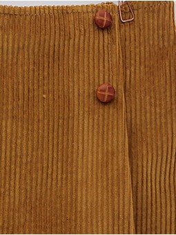 Corduroy skort
