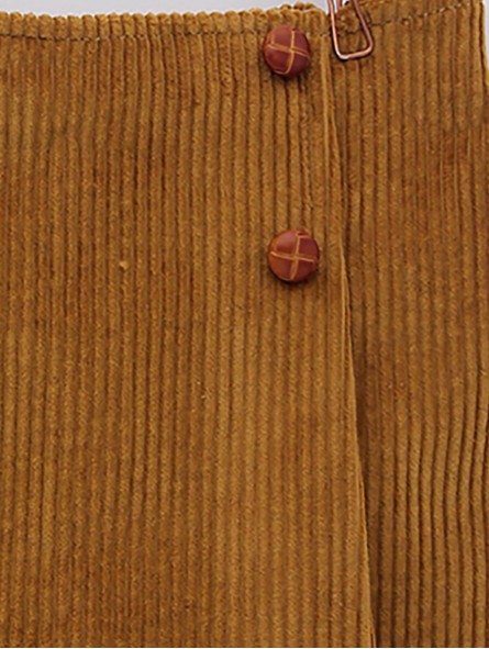 Corduroy skort