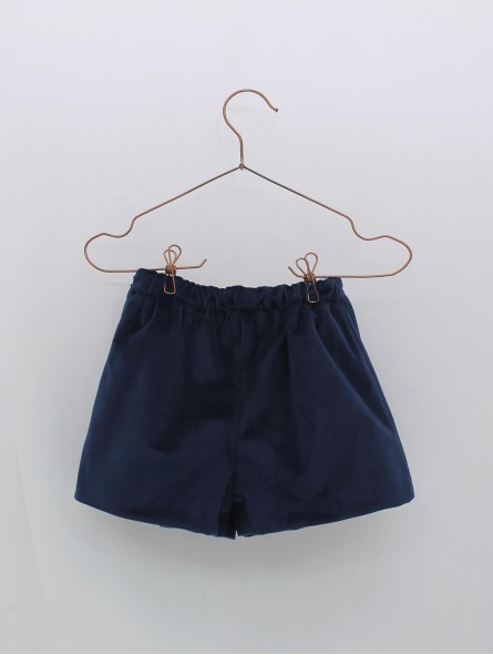 Falda pantalón terciopelo