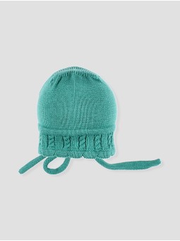 Menta knitted bonnet