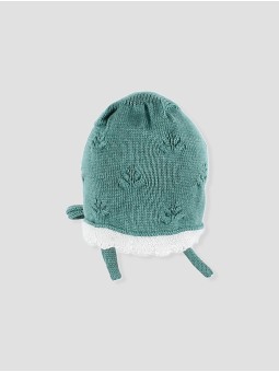 Glaciar knitted bonnet