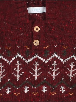 Camisola com Capucha Burgundy