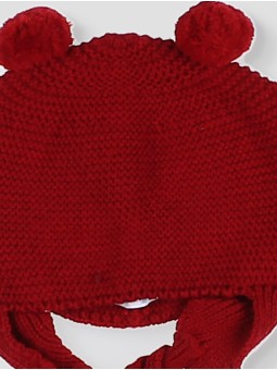 Gorro con pompones