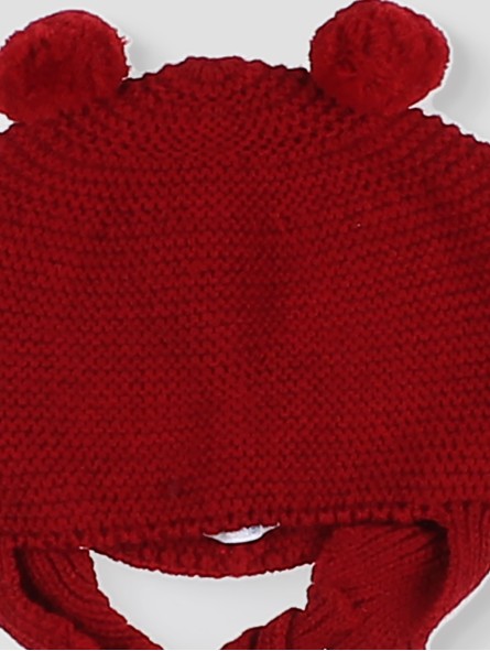 Gorro com pompones