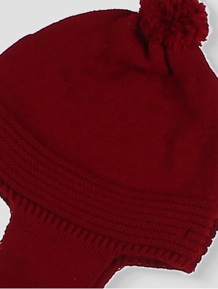 Gorro bufanda con pompón