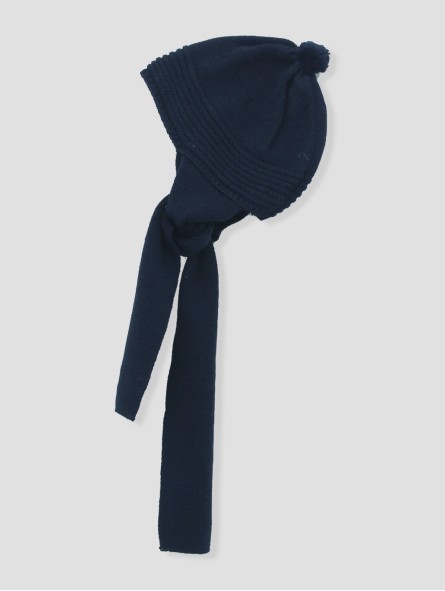 Gorro bufanda com pompón