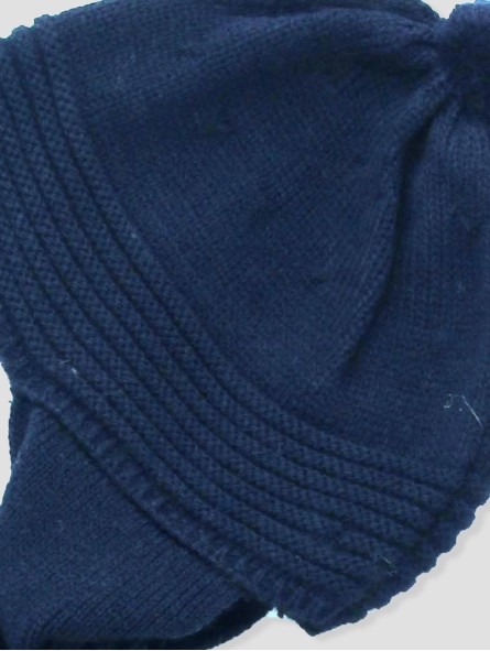 Gorro bufanda com pompón