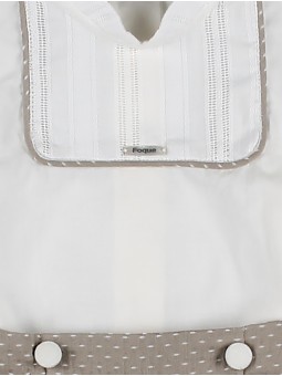 Conjunto blusa batista e calça curta pinzas