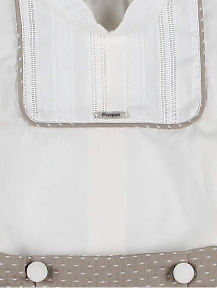 Conjunto blusa batista e calça curta pinzas