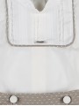 Batiste blouse and pleated shorts set