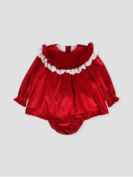 Magic velvet bloomer ensemble