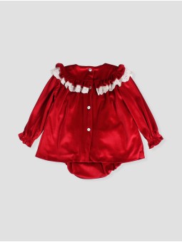 Magic velvet bloomer ensemble
