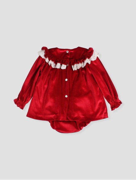 Magic velvet bloomer ensemble